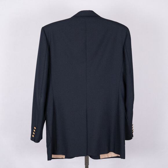 Arnold Palmer Executive Collection Men's Blazer Navy Blue w/ Gold Buttons 42 XL - Picture 5 of 9
